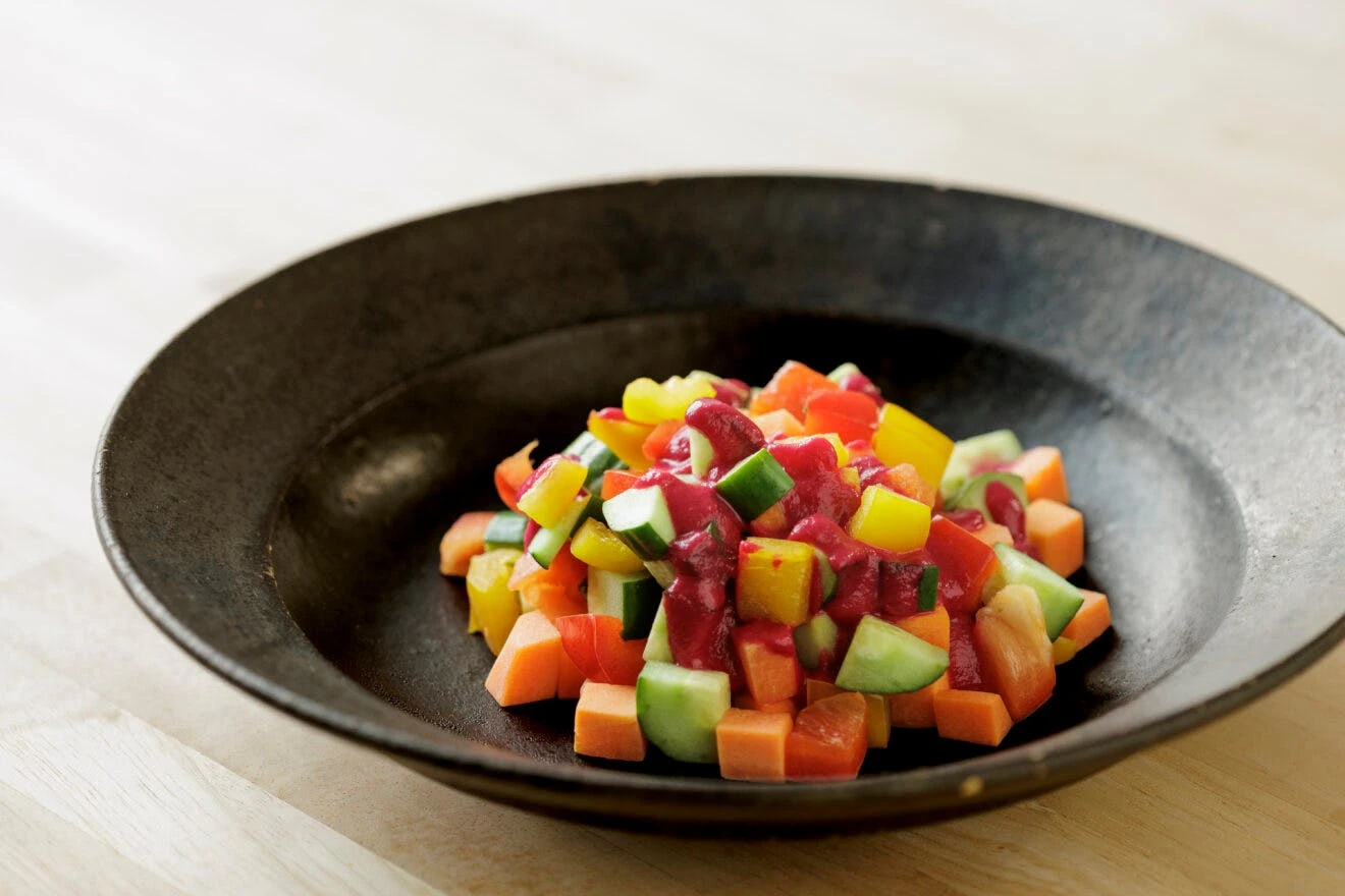 野菜で野菜をたのしむ ビーツドレッシング - 画像2