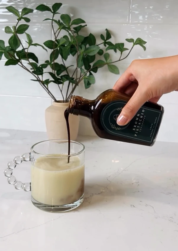 BROWN PISTACHIO SYRUP(NATURAL) - 画像4