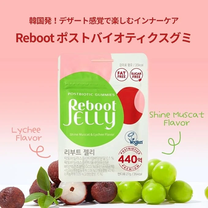 Reboot ポストバイオティクス グミ - 画像2