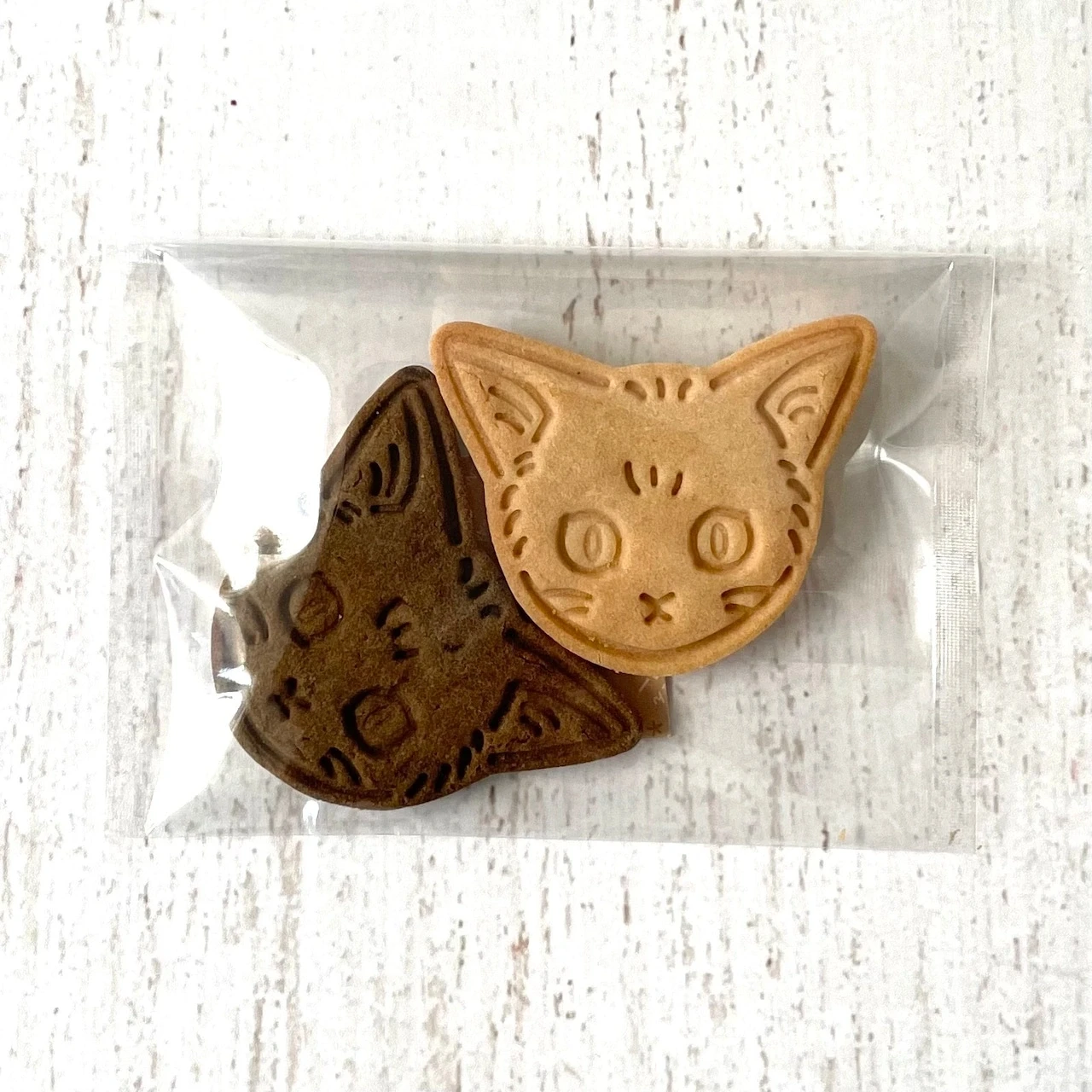米粉のねこクッキー(きなこ＆ほうじ茶) - 画像3