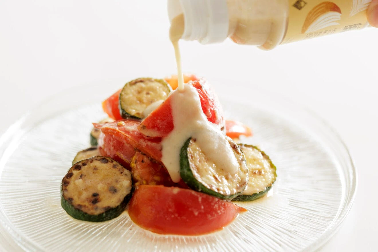野菜で野菜をたのしむ 玉ねぎドレッシング - 画像3