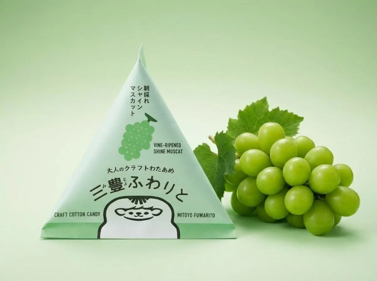 【三豊ふわりと】朝採れシャインマスカット(テトラパック) - 画像1