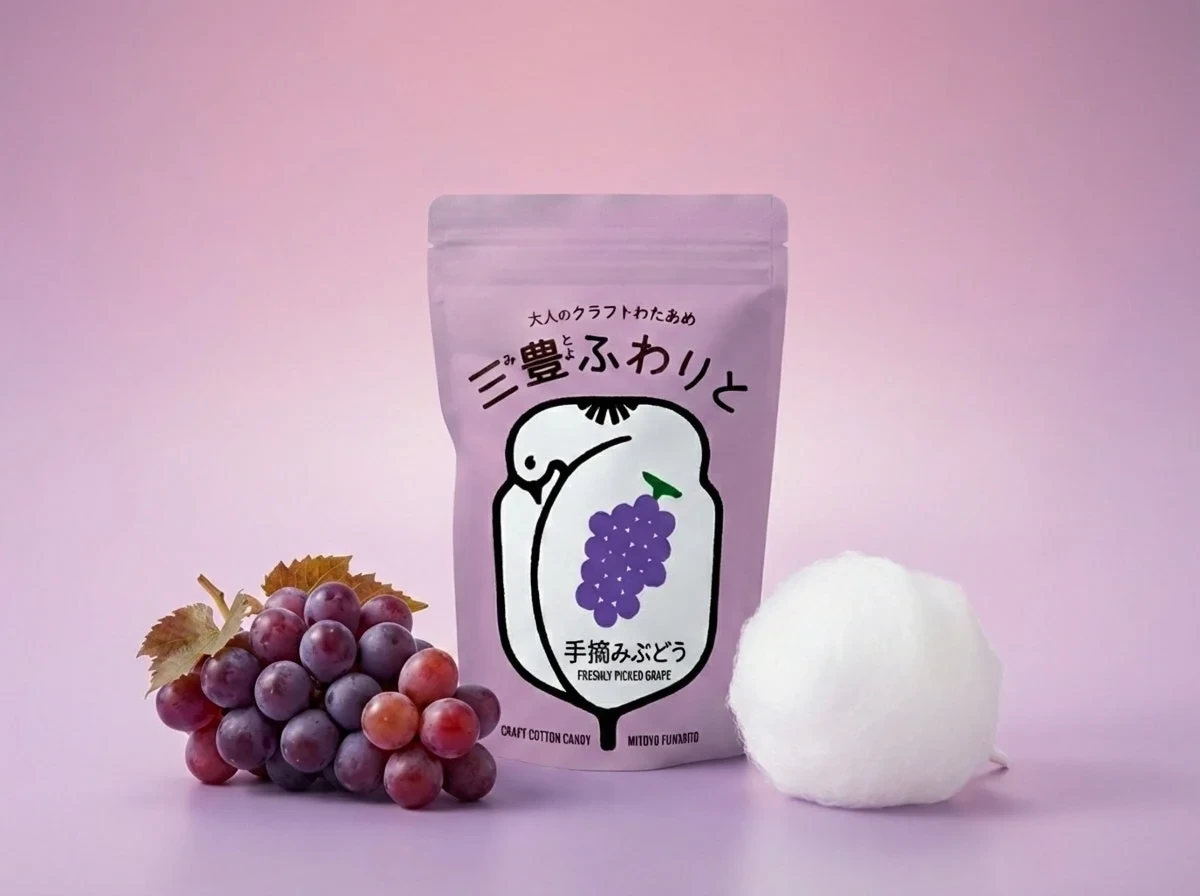 【三豊ふわりと】手摘みぶどう(レギュラーパック) - 画像1