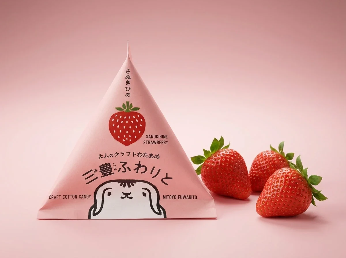 【三豊ふわりと】さぬきひめ(いちご)(テトラパック) - 画像1