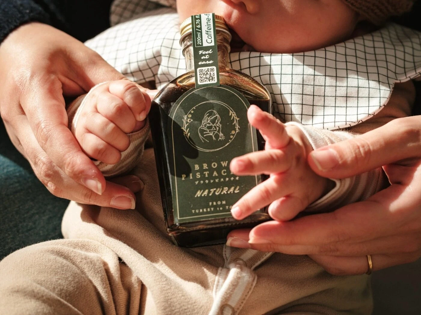 BROWN PISTACHIO SYRUP(NATURAL) - 画像2